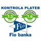 Kontrola plateb FIO Banka